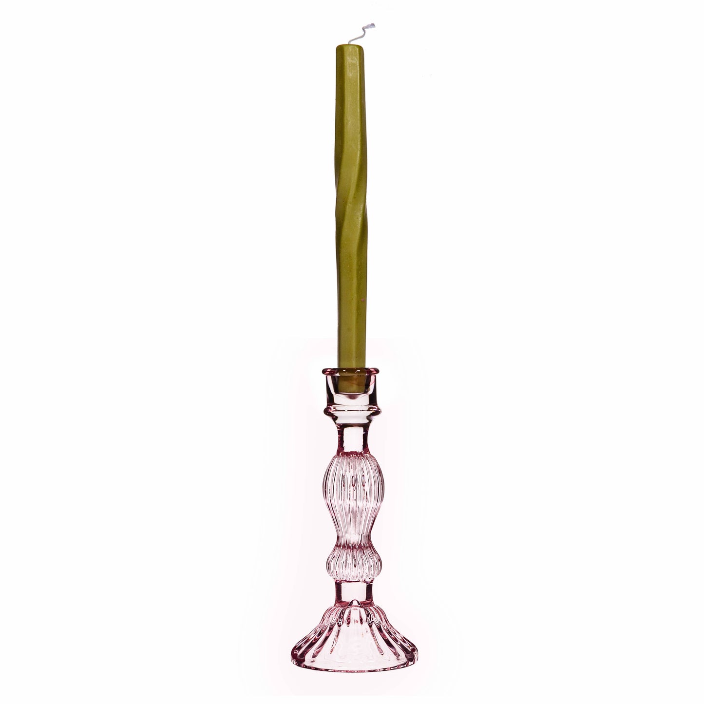 Vintage Candleholder-Pink