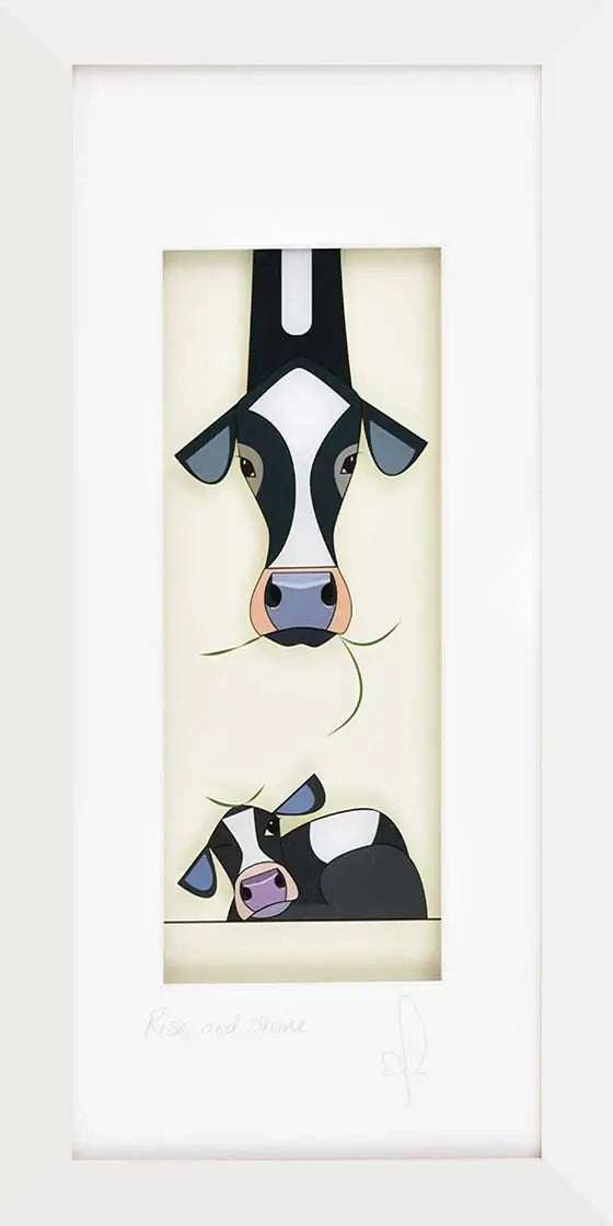 Rise & Shine. Image of cows